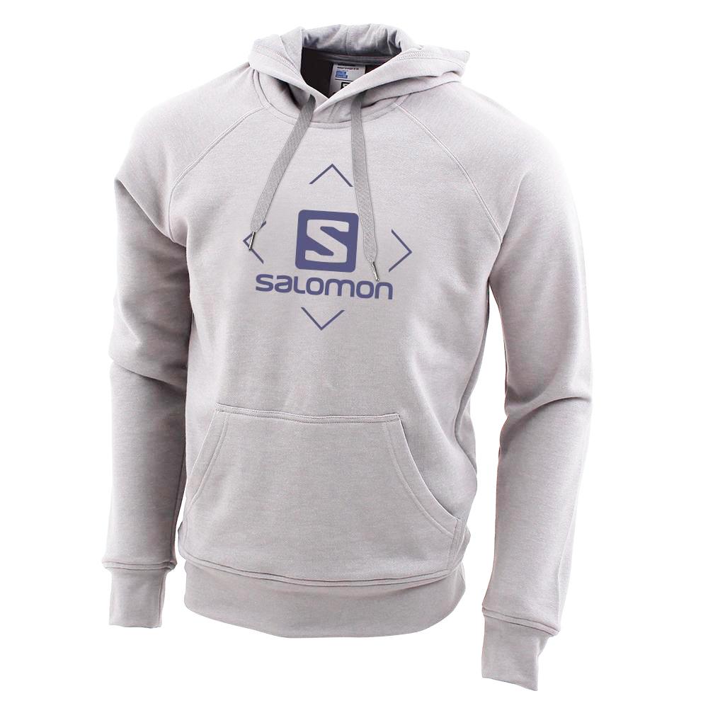 Salomon Sweatshirts Herre Grå - FLY AWAY M (WTLUM-9342)